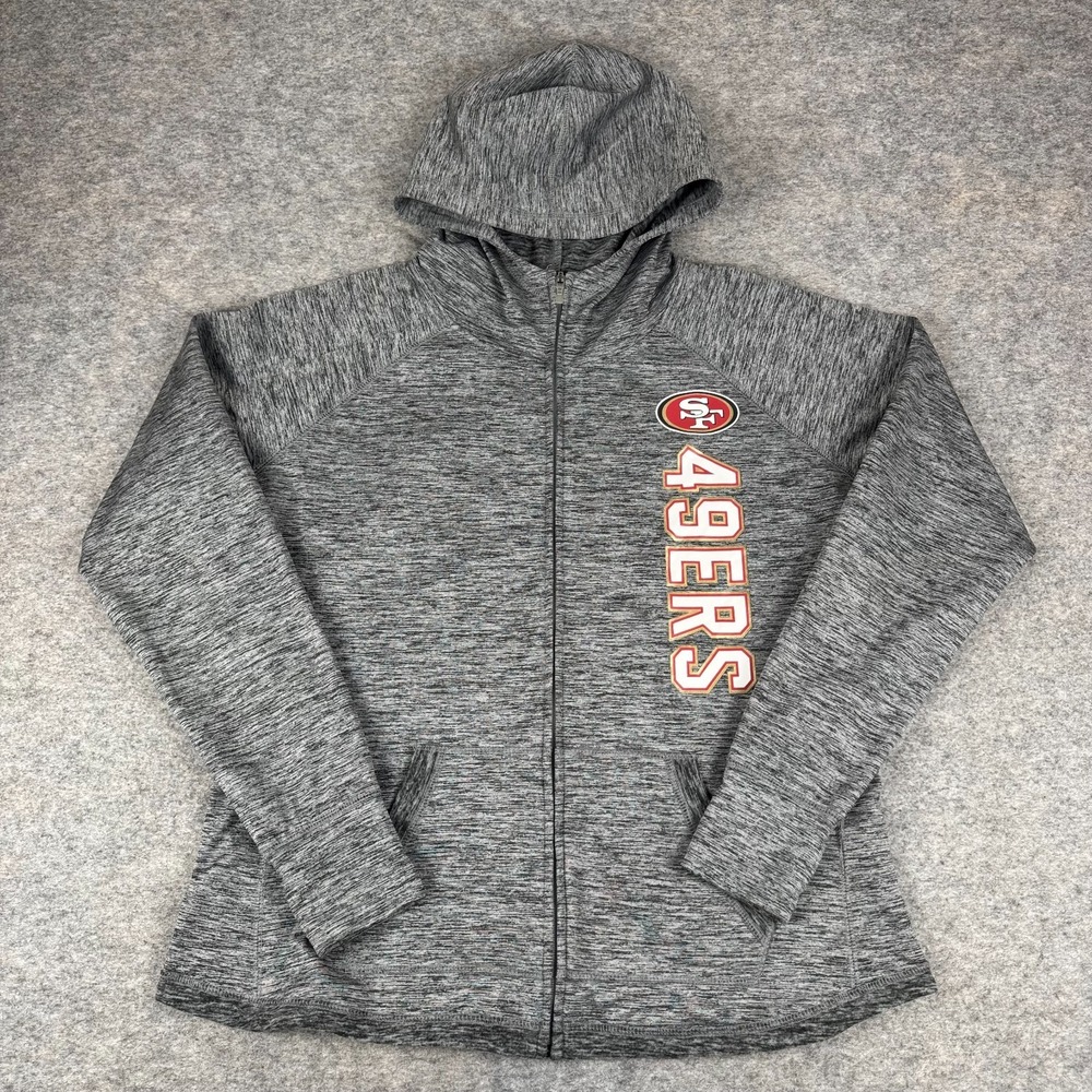 G-III Apparel NFL San Francisco 49ers Full Zip Jacket Womens XL